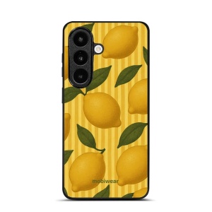 Lesklý kryt na mobil Samsung Galaxy S26 - Mobiwear Glossy GP81G, citrony
