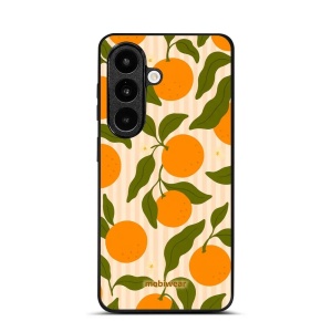 Lesklý kryt na mobil Samsung Galaxy S26 - Mobiwear Glossy GP82G, pomeranče