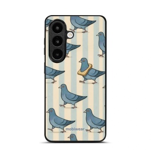 Lesklý kryt na mobil Samsung Galaxy S26 - Mobiwear Glossy GP91G, holubi