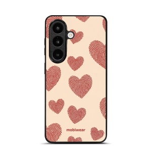 Lesklý kryt na mobil Samsung Galaxy S26 - Mobiwear Glossy GP93G, otisk srdce
