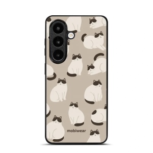Lesklý kryt na mobil Samsung Galaxy S26 - Mobiwear Glossy G160G, kočičáci