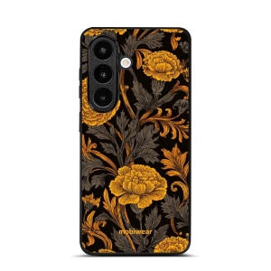 Lesklý kryt na mobil Samsung Galaxy S26 - Mobiwear Glossy G173G, žlutá kvítka