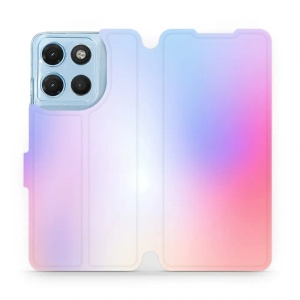 Flip pouzdro na mobil Motorola Moto G17 Power - Mobiwear VP65S, nachový odstín