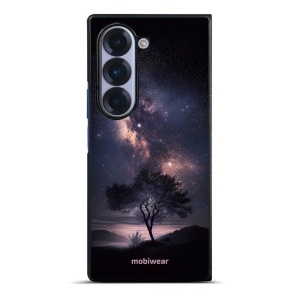 Lesklý kryt na mobil Samsung Galaxy Z Fold6 - Mobiwear Glossy G005G, strom s galaxií