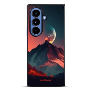 Lesklý kryt na mobil Samsung Galaxy Z Fold7 - Mobiwear Glossy G007G, hora s měsícem