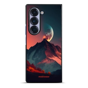 Lesklý kryt na mobil Samsung Galaxy Z Fold6 - Mobiwear Glossy G007G, hora s měsícem