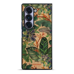 Lesklý kryt na mobil Samsung Galaxy Z Fold6 - Mobiwear Glossy G036G, sukulenty