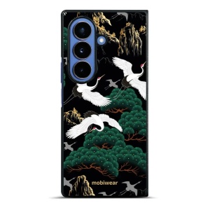Lesklý kryt na mobil Samsung Galaxy Z Fold7 - Mobiwear Glossy G042G, jeřábi