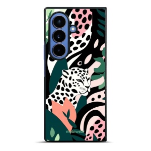 Lesklý kryt na mobil Samsung Galaxy Z Fold7 - Mobiwear Glossy G053G, levhart