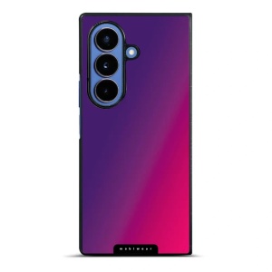 Lesklý kryt na mobil Samsung Galaxy Z Fold7 - Mobiwear Glossy G067G, fialový a růžový odstín