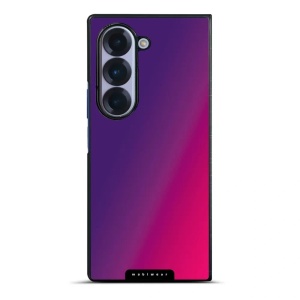 Lesklý kryt na mobil Samsung Galaxy Z Fold6 - Mobiwear Glossy G067G, fialový a růžový odstín