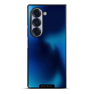 Lesklý kryt na mobil Samsung Galaxy Z Fold6 - Mobiwear Glossy G068G, modrý odstín