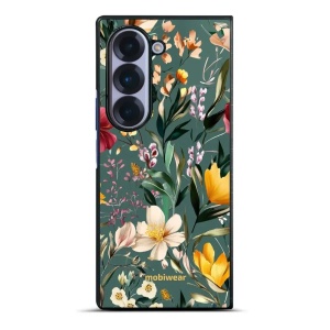 Lesklý kryt na mobil Samsung Galaxy Z Fold6 - Mobiwear Glossy GP71G, na zelené louce