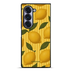 Lesklý kryt na mobil Samsung Galaxy Z Fold6 - Mobiwear Glossy GP81G, citrony
