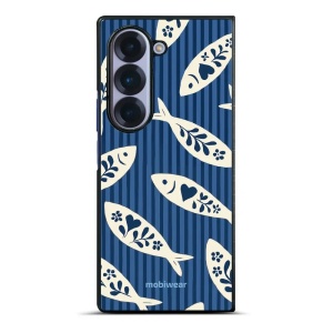 Lesklý kryt na mobil Samsung Galaxy Z Fold6 - Mobiwear Glossy GP89G, rybky