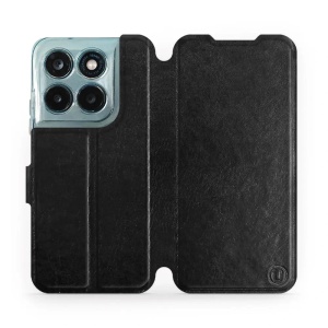 Flip pouzdro na mobil Motorola Moto G77 5G - Mobiwear černé a šedé