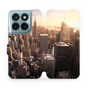 Flip pouzdro na mobil Motorola Moto G77 5G - Mobiwear M138P, New York