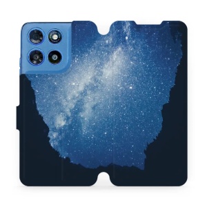 Flip pouzdro na mobil Motorola Moto G57 Power - Mobiwear M146P, galaxie