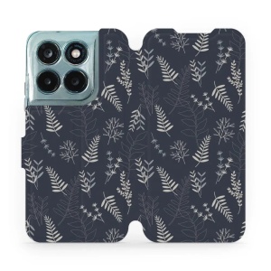 Flip pouzdro na mobil Motorola Moto G77 5G - Mobiwear VP15S, kapradiny