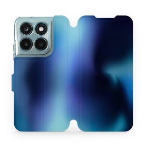 Flip pouzdro na mobil Motorola Moto G77 5G - Mobiwear VP68S, modrý odstín