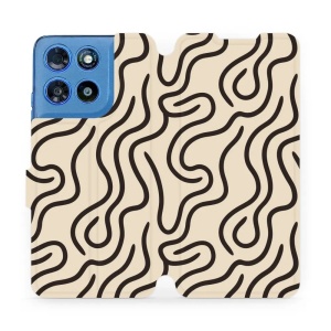 Flip pouzdro na mobil Motorola Moto G57 Power - Mobiwear VA60S, linky