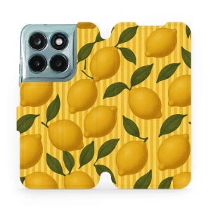 Flip pouzdro na mobil Motorola Moto G77 5G - Mobiwear VP81S, citrony
