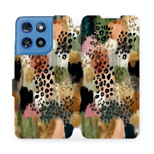 Flip pouzdro na mobil Motorola Moto G57 Power - Mobiwear V167S, malba