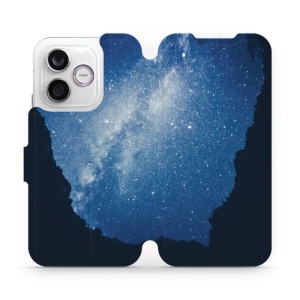 Flip pouzdro na mobil Honor 600 Lite - Mobiwear M146P, galaxie