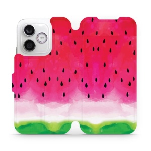 Flip pouzdro na mobil Honor 600 Lite - Mobiwear V086S, melounek