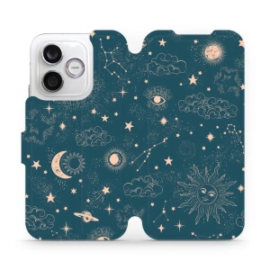 Flip pouzdro na mobil Honor 600 Lite - Mobiwear VP14S, magický vesmír