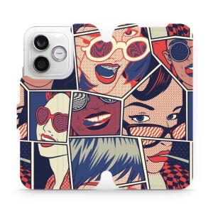 Flip pouzdro na mobil Honor 600 Lite - Mobiwear VP18P, komiks