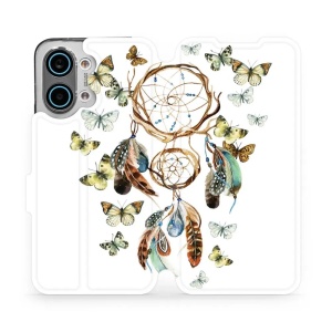 Flip pouzdro na mobil Xiaomi POCO X8 Pro Max - Mobiwear M001P, lapač a motýlci