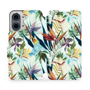 Flip pouzdro na mobil Xiaomi POCO X8 Pro Max - Mobiwear M071P, flóra