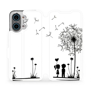 Flip pouzdro na mobil Xiaomi POCO X8 Pro Max - Mobiwear MH16P, dvojice s pampeliškou