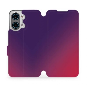 Flip pouzdro na mobil Xiaomi POCO X8 Pro Max - Mobiwear VP67S, fialový a růžový odstín