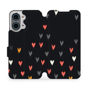 Flip pouzdro na mobil Xiaomi POCO X8 Pro Max - Mobiwear VP79S, srdíčka