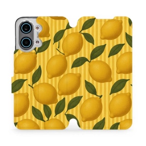 Flip pouzdro na mobil Xiaomi POCO X8 Pro Max - Mobiwear VP81S, citrony