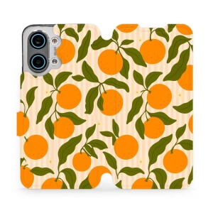 Flip pouzdro na mobil Xiaomi POCO X8 Pro Max - Mobiwear VP82S, pomeranče