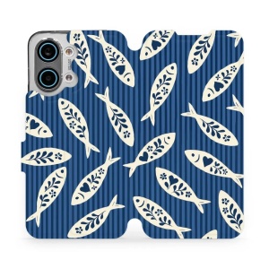 Flip pouzdro na mobil Xiaomi POCO X8 Pro Max - Mobiwear VP89S, rybky