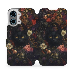 Flip pouzdro na mobil Xiaomi POCO X8 Pro Max - Mobiwear V161S, temné kočky