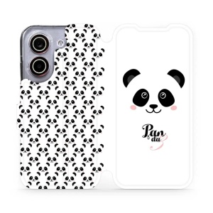 Flip pouzdro na mobil Xiaomi POCO X8 Pro - Mobiwear M030P, panda Amálka