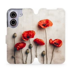 Flip pouzdro na mobil Xiaomi POCO X8 Pro - Mobiwear VP42S, vlčí máky