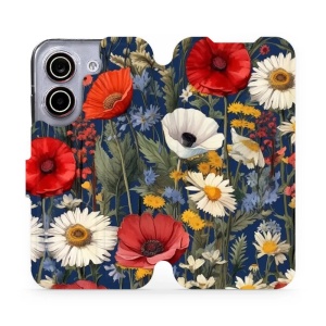 Flip pouzdro na mobil Xiaomi POCO X8 Pro - Mobiwear VP46S, temná louka