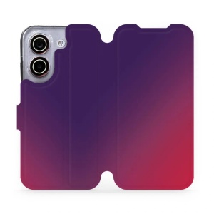 Flip pouzdro na mobil Xiaomi POCO X8 Pro - Mobiwear VP67S, fialový a růžový odstín