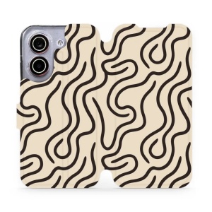 Flip pouzdro na mobil Xiaomi POCO X8 Pro - Mobiwear VA60S, linky