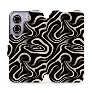 Flip pouzdro na mobil Xiaomi POCO X8 Pro - Mobiwear VA63S, vlnky a linky