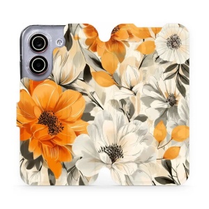 Flip pouzdro na mobil Xiaomi POCO X8 Pro - Mobiwear VP75S, podzimní květy