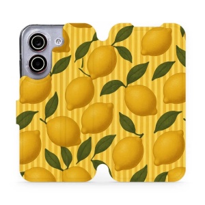 Flip pouzdro na mobil Xiaomi POCO X8 Pro - Mobiwear VP81S, citrony