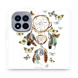 Flip pouzdro na mobil Xiaomi Redmi Note 15 Pro 4G - Mobiwear M001P, lapač a motýlci