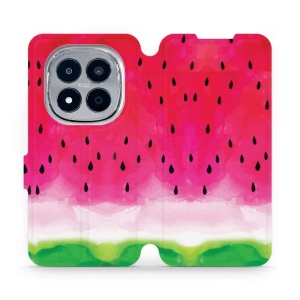 Flip pouzdro na mobil Xiaomi Redmi Note 15 Pro 4G - Mobiwear V086S, melounek